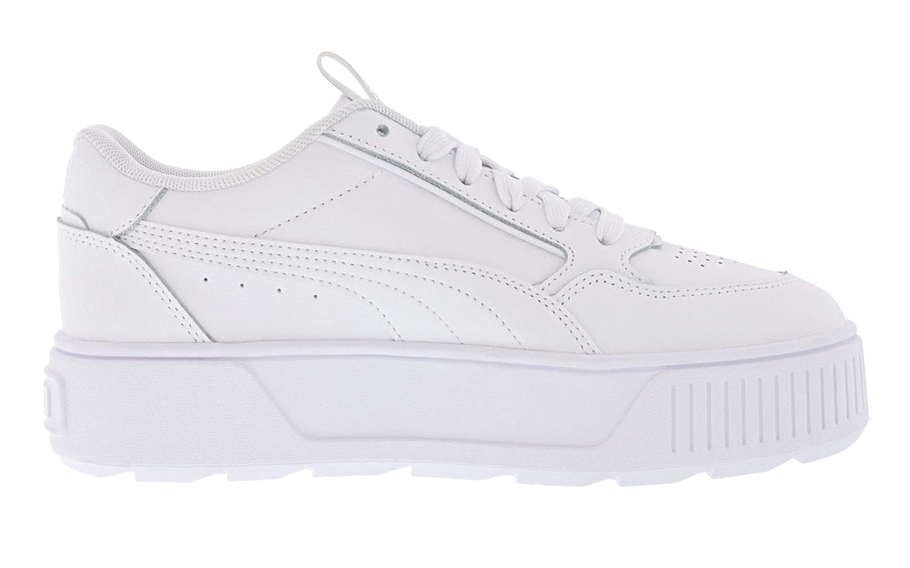 Puma all white platform online