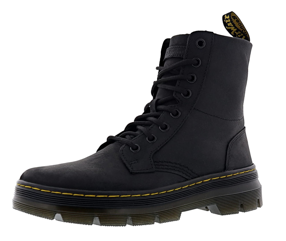 Dr. Martens Men's Combs Leather Casual Boots