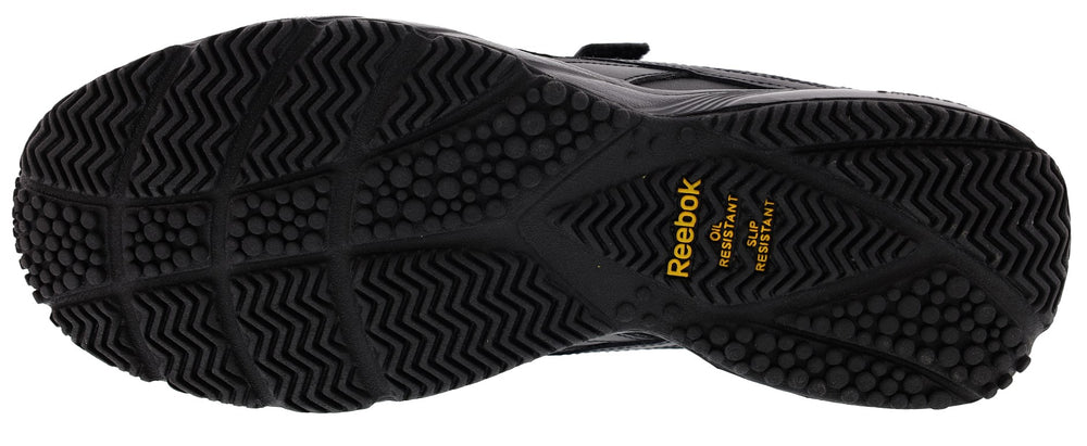 
                  
                    Reebok Men's Work N Cushion 4.0 KC Hook & Loop Slip Resistant Walking Shoes
                  
                
