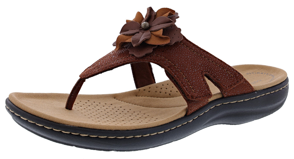 
                  
                    Clarks Laurieann Gema Womens Adjustable Comfort Sandals with Arch Support
                  
                