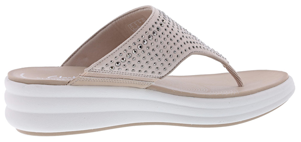 Clarks Cloudsteppers Drift Jaunt Wedge Sandals Women's