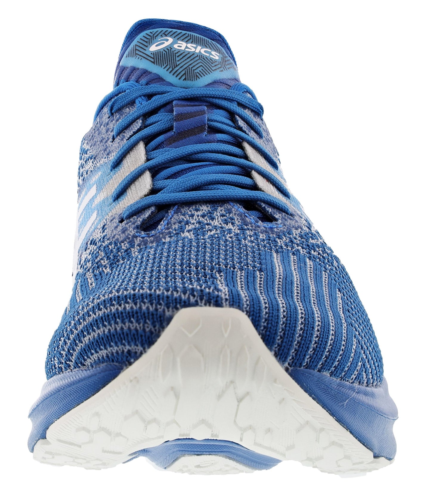 
                  
                    Front of Reborn Blue/White Asics Men's Novablast Lightweight Running Shoes
                  
                