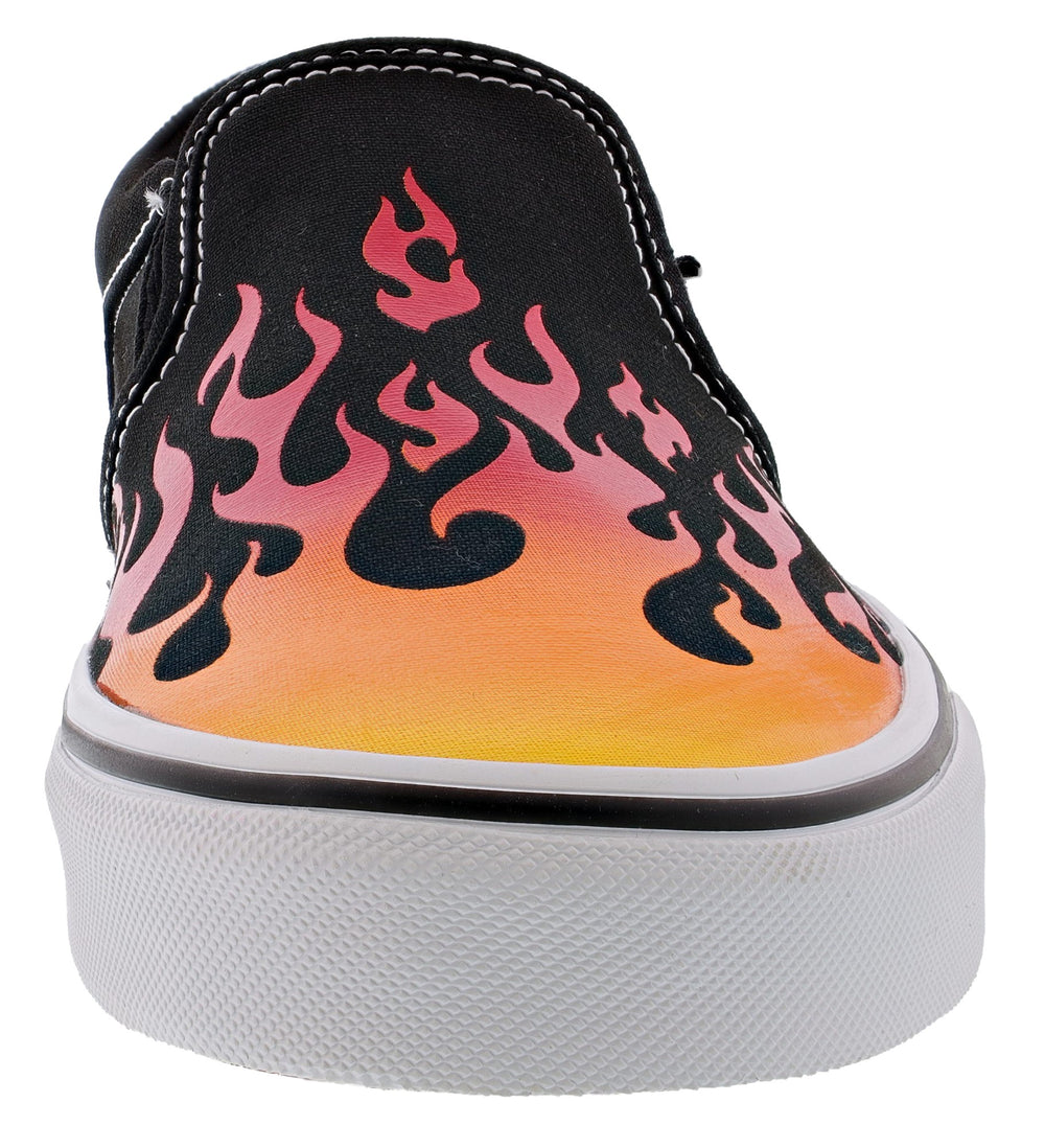 High Top Toddler Fire Vans Skate Vans Fire Logo Vans Knu Skool