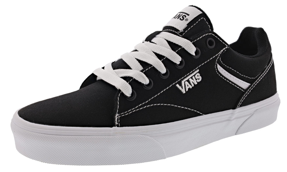 Vans Men's Seldan Low Vulcanized Rubber Lace Up Shoes Shoe City Vans Men's Seldan Low Vulcanized Rubber Lace Up Shoes Shoe City
