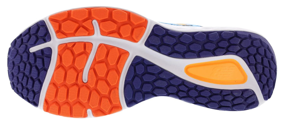New Balance Fresh Foam 680v7 Men Running Shoes Blue Orange M680FB7 Size 12 D New Balance Mens Fresh Foam 680 V7 M680FB7 Blue Running  main image 2