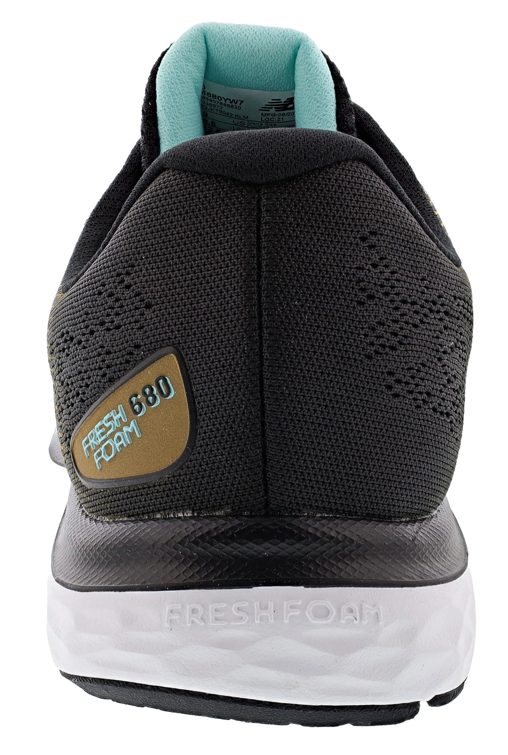 New Balance Fresh Foam 680 V7 Running Shoes Men 10 D Black Green Comfort Sneaker Amazon.com | New Balance mens 680 V7 Running Shoe 8 X-Wide  main image 4