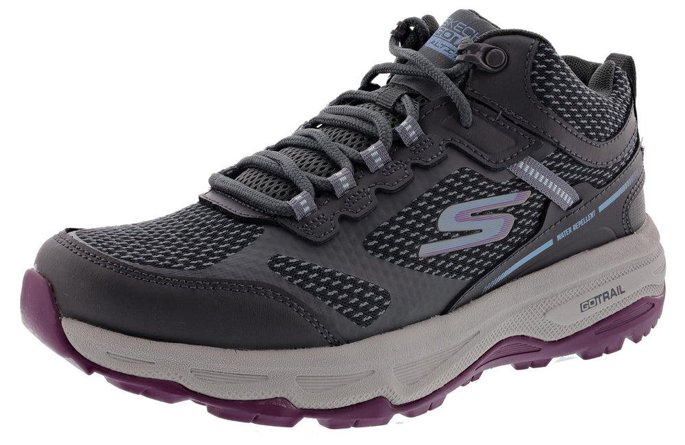 Skechers Women's Go Run Trail Altitude Highly Elevated Water Repellent Trail Running Shoes