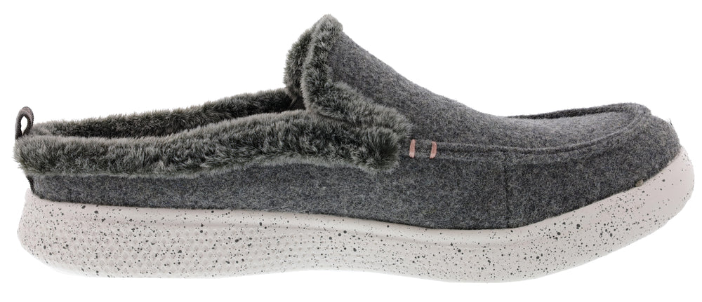 
                  
                    Skechers Women's Bobs Skipper Wild Wooly Memory Foam Slip On Slippers
                  
                