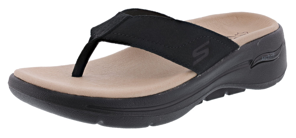 skechers ladies dress sandals Wedge Sandal Skechers Dress Sandals Skechers Cali Summers Coastal Stroll Women's Wedge Sandals