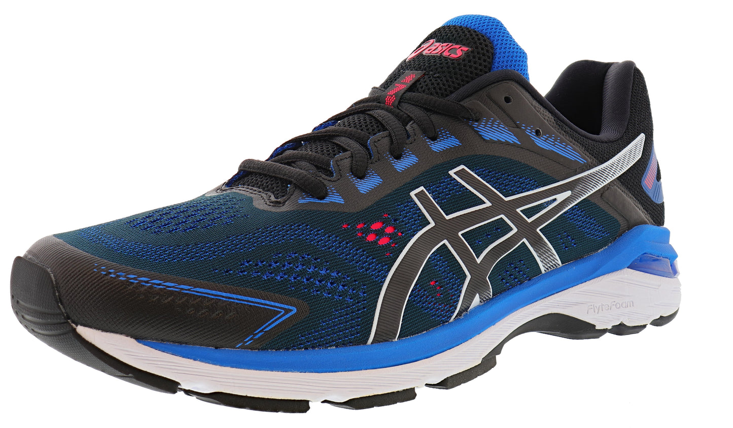
                  
                    Lateral of Illusion Blue/Black ASICS Men Walking Trail Cushioned Running Shoes GT 2000 7
                  
                