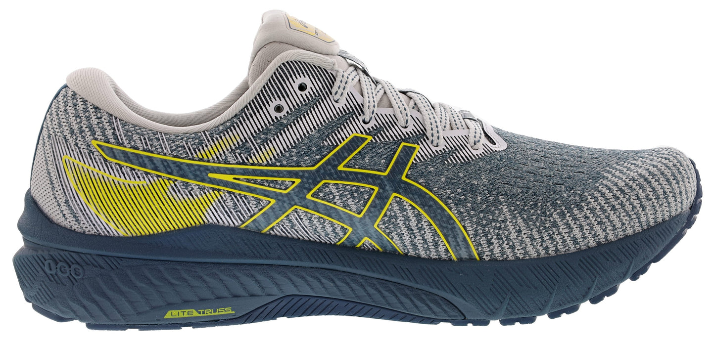 
                  
                    Medial of Magnetic Blue/Tai-Chi Yellow ASICS Men’s Walking Trail Cushioned Running Shoes GT 2000 10
                  
                