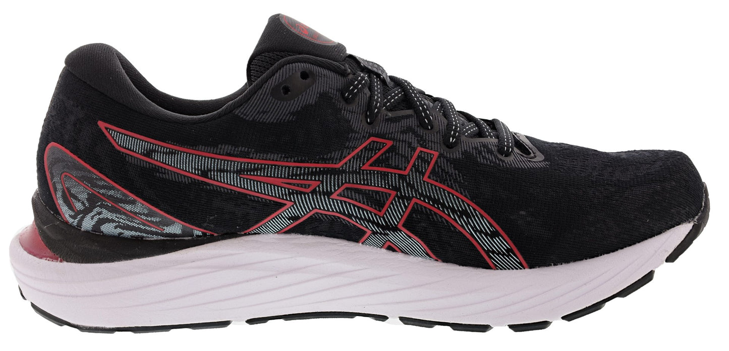 
                  
                    Medial of Black/Electric Red ASICS Men's Gel Cumulus 23 Cushioned Running Shoes
                  
                