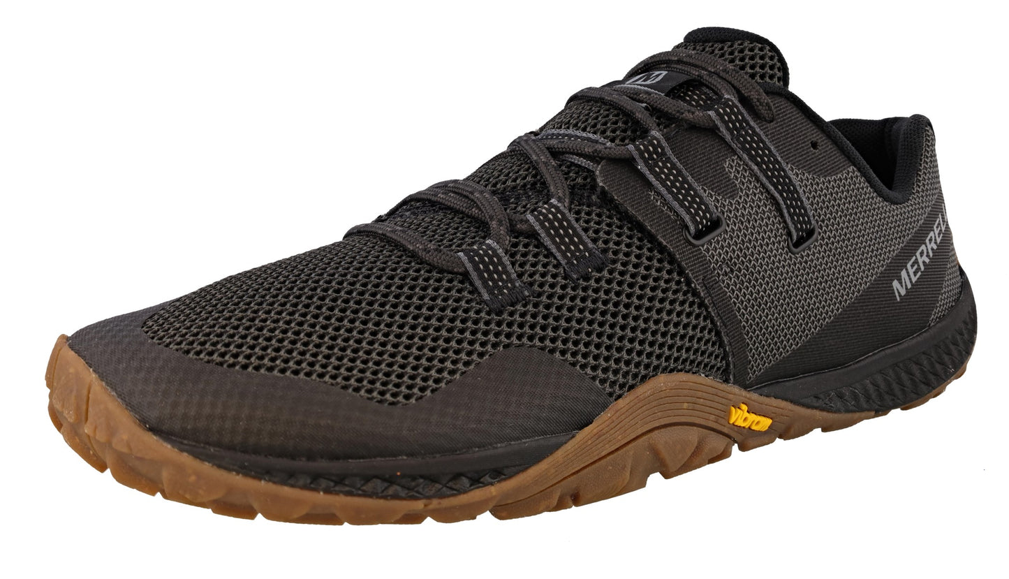 Merrell Barefoot Trail Glove 6 Men's Size 10 J135379 Black Trail Shoes New