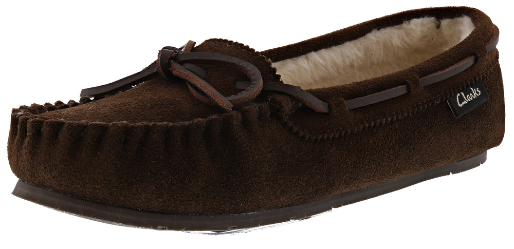 zout hond Circulaire Clarks Moccasin Winter Slippers Nancy Women's | Shoe City