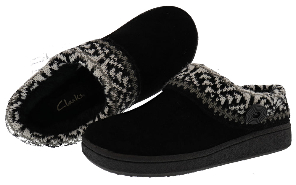 Clarks mule slippers online