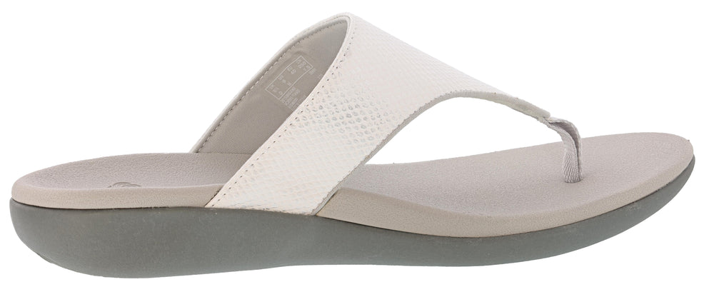 Clarks Brio Vibe Comfortable Flip Flops for Wide Feet Women Shoe City