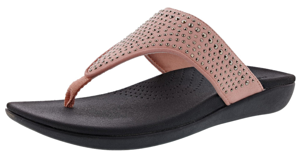 Clarks Women's Brio Vibe Wide Width Womens Sandals with Arch Support