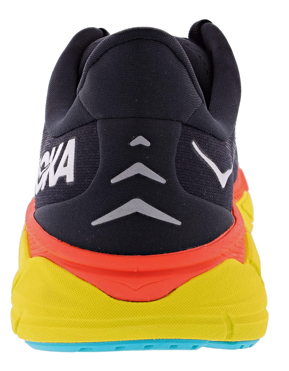 Hoka One One Mens 11.5 D Arahi 6 Nimbus Cloud Black Orange Running Shoes Hoka Arahi 6 Ultra Marathon Cushioned Running Shoes for  main image 4