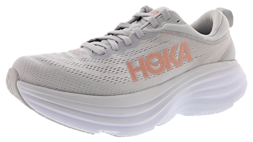 Hoka Bondi 8 Ultra Cushioned Running Shoes Women's