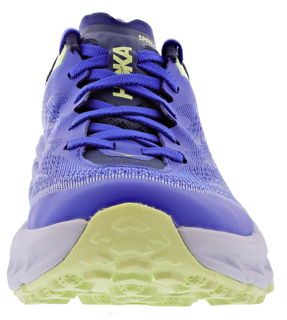 Hoka One One Women's Speedgoat 5 Running Shoes (Purple Impression/Bluing,  Size 10 US) | Women's Hiking Shoes | Shoes & Fashion