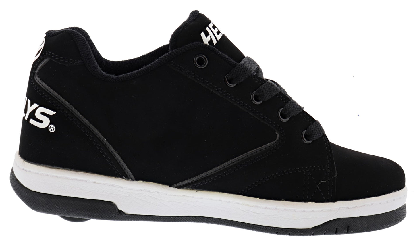 
                  
                    Medial view of black Heelys Shoes for Men Propel 2.0
                  
                