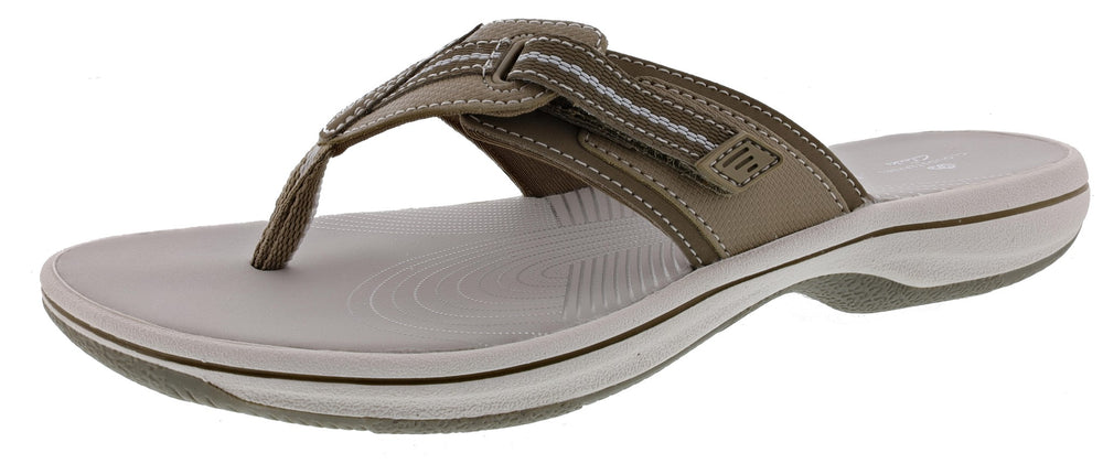 Clarks Cloudsteppers Wide Sandals with Arch Support - Womens Shoe City