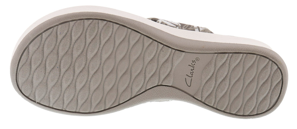 Indbildsk de Nægte Clarks Women's Summer Sandals Thick Sole Flip Flops Arla Glison – Shoe City