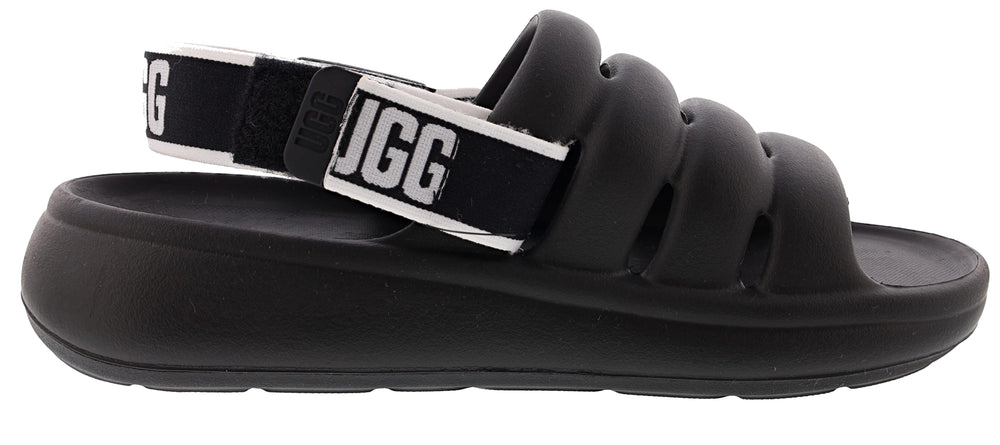 靴 UGG Sport Yeah/Black/US size9/JP size26 UGG Sport Yeah Water Resistant Slippers Women's l Shoe City