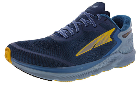 Lateral of Majoilca Blue Altra Men’s Torin 5 Lightweight Running Shoes