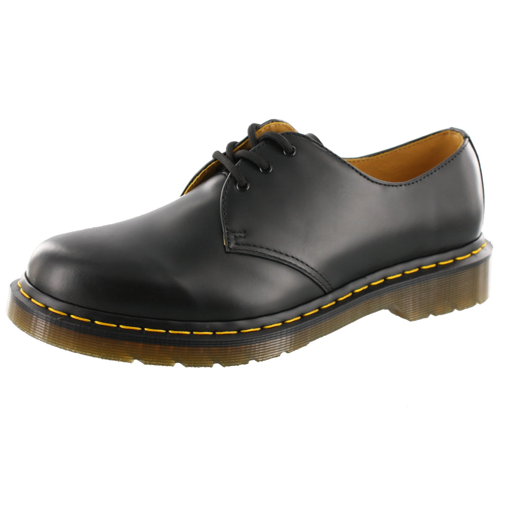 Dr. Martens Unisex 1461 Smooth Leather AirWair Air Cushion Sole 3 Eye Oxford Shoes