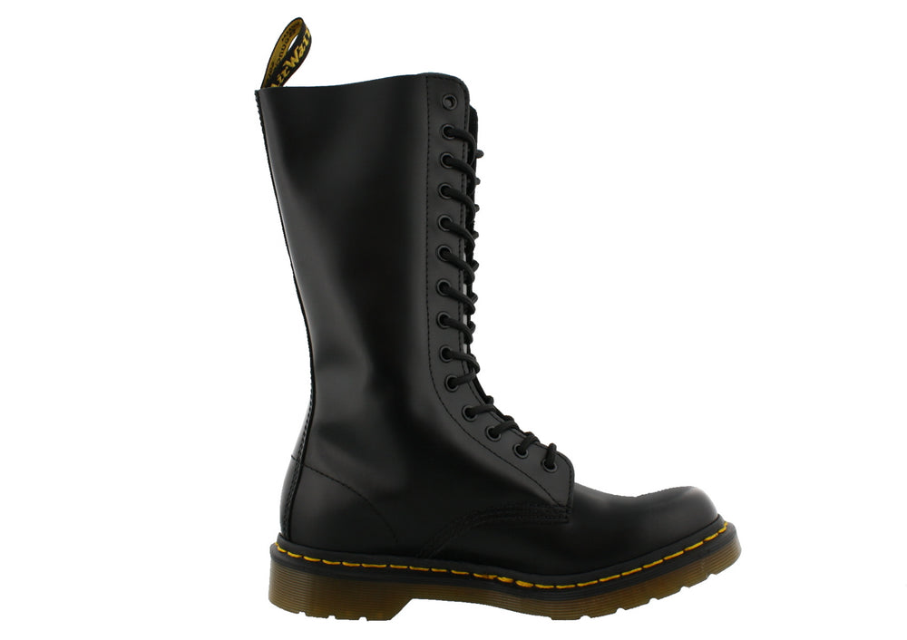 
                  
                    Dr. Martens Women's 1914 Smooth Leather AirWair Air Cushion Sole Durable 14 Eye Tall Boots
                  
                