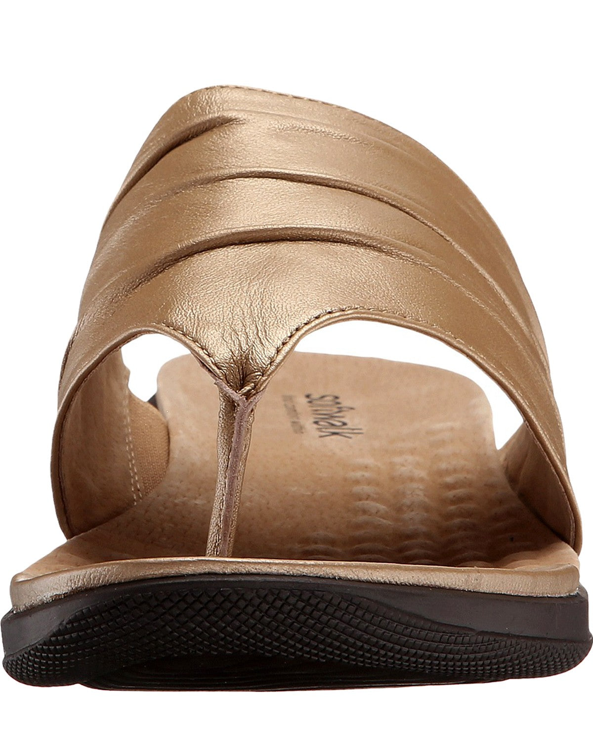 
                  
                    Softwalk Womens Summer Wide Width Leather Sandals Wedge Slides
                  
                