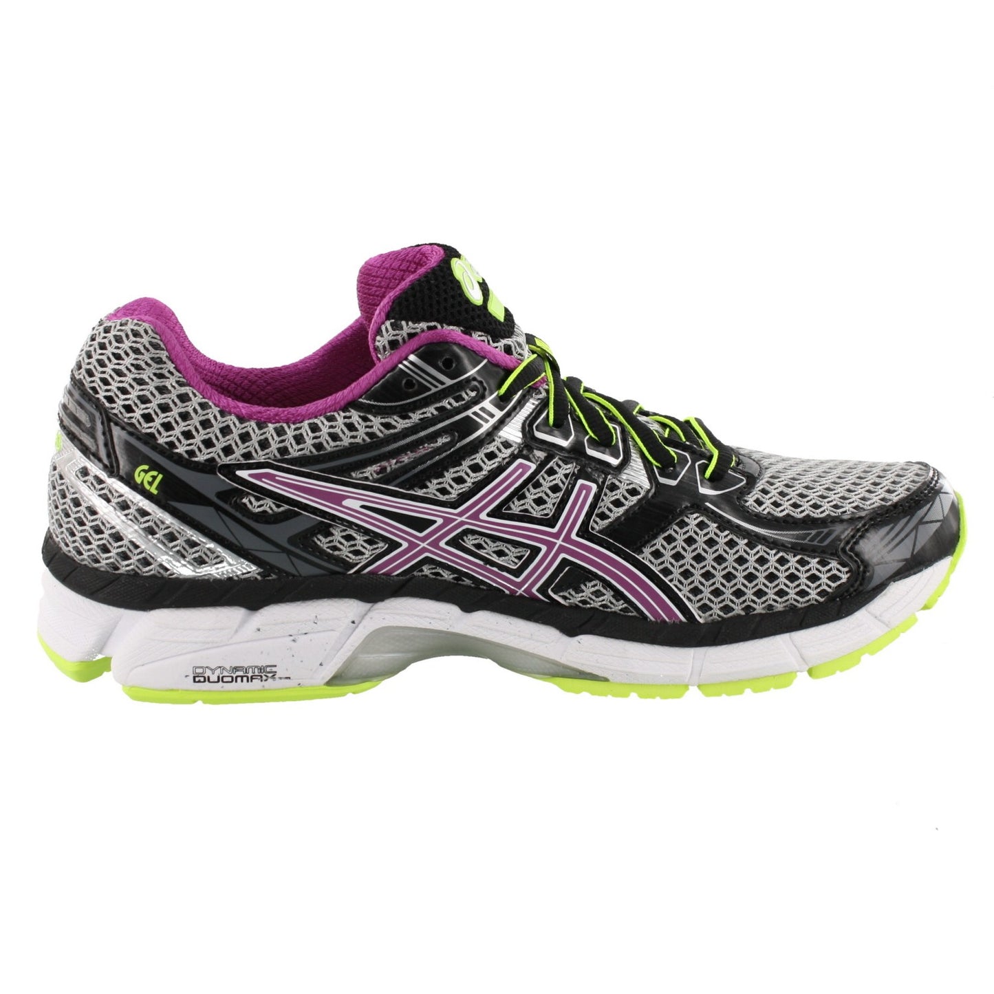 
                  
                    Medial of Black Orchid and Fish Yellow colored ASICS GT 2000 2 Women Walking Trail Cushioned Running Sneakers
                  
                