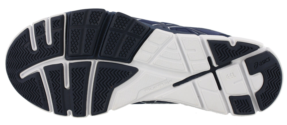 
                  
                    Sole of Indigo Blue/Indigo Blue/White ASICS Men Trail Walking Cross Training Shoes Gel Craze TR 4
                  
                