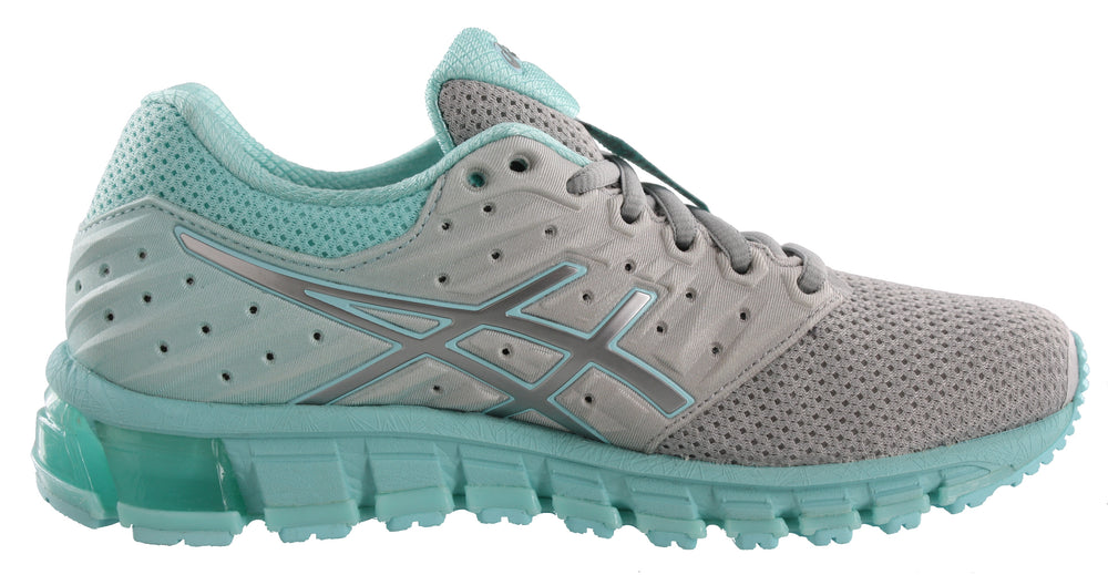 
                  
                    Medial of Mid Grey/ Aruba Blue/ Mid Grey ASICS Women Walking Cushioned Running Shoes Gel Quantum 180 2 Mx
                  
                