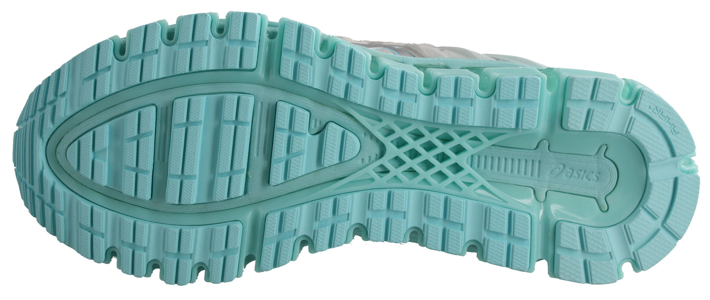 
                  
                    Sole of Mid Grey/ Aruba Blue/ Mid Grey ASICS Women Walking Cushioned Running Shoes Gel Quantum 180 2 Mx
                  
                