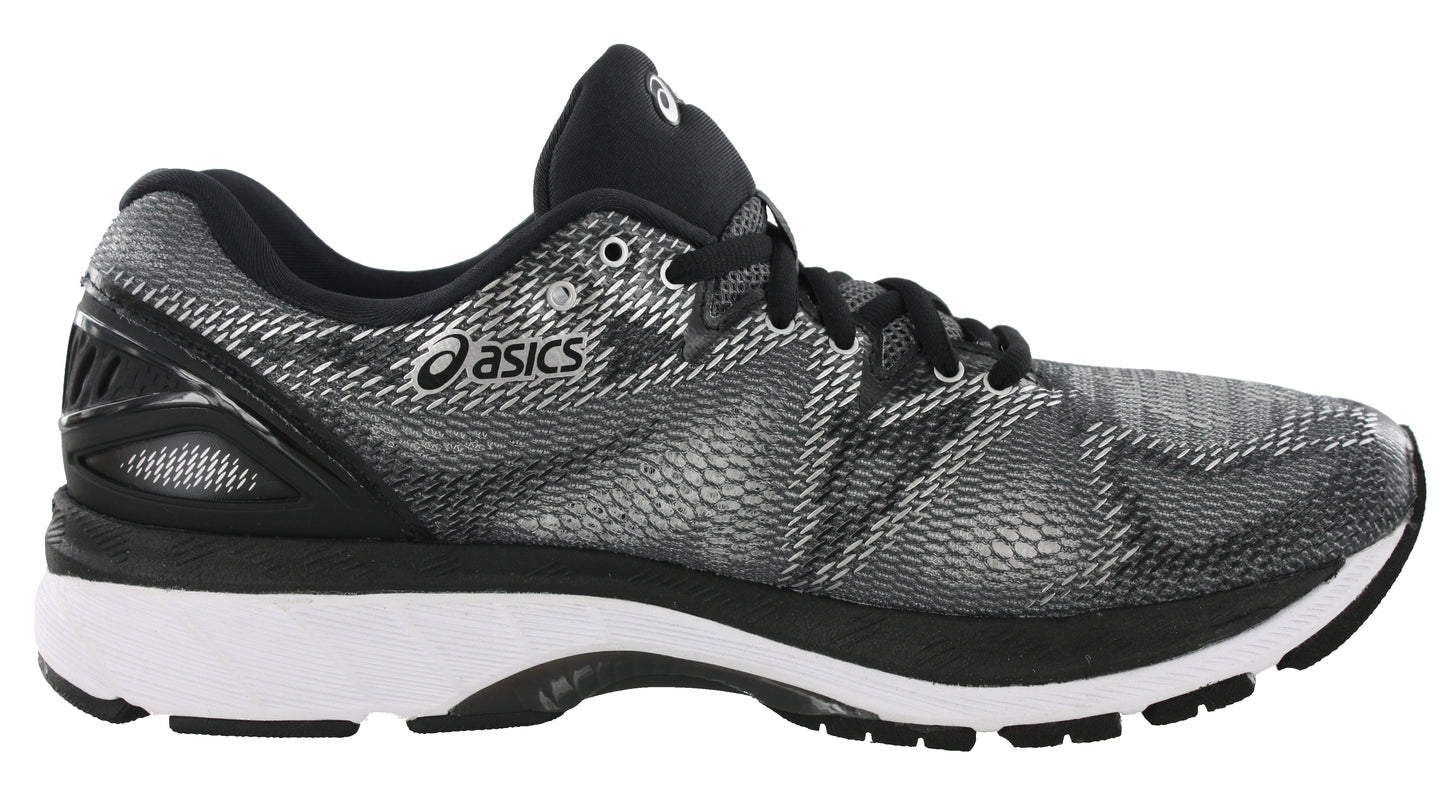 
                  
                    Medial of Carbon/Black/Silver8 ASICS Men Walking Trail Cushioned Running Shoes Gel Nimbus 20
                  
                