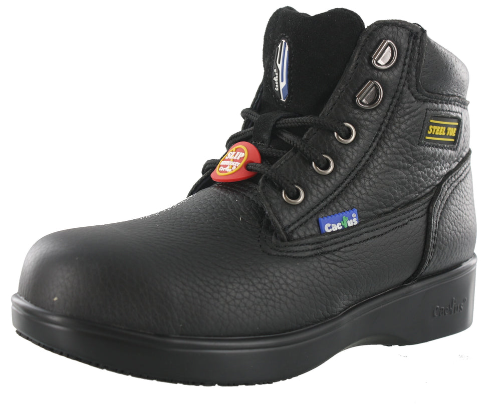 Work boots and safety shoes