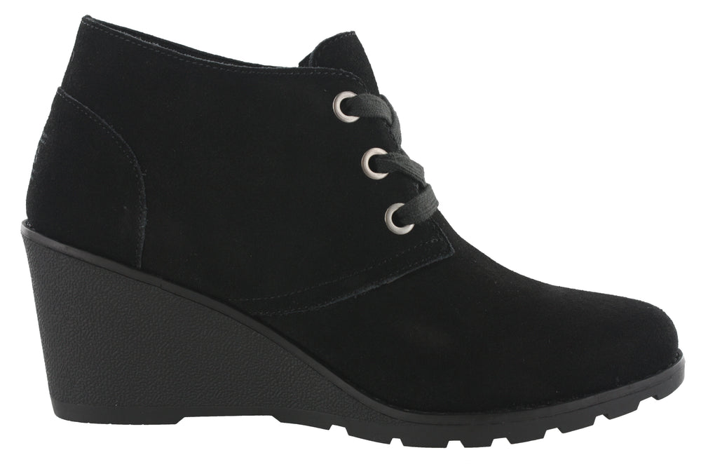 Skechers Women Tumble Weed Town Wedge Ankle Chukka Boots - City