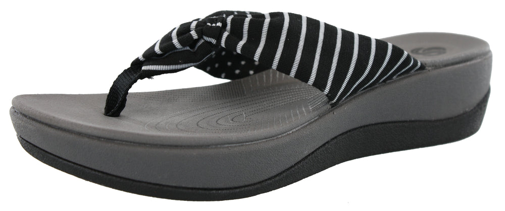 
                  
                    Clarks Women Arla Glison Thong Sandals with Arch Support
                  
                