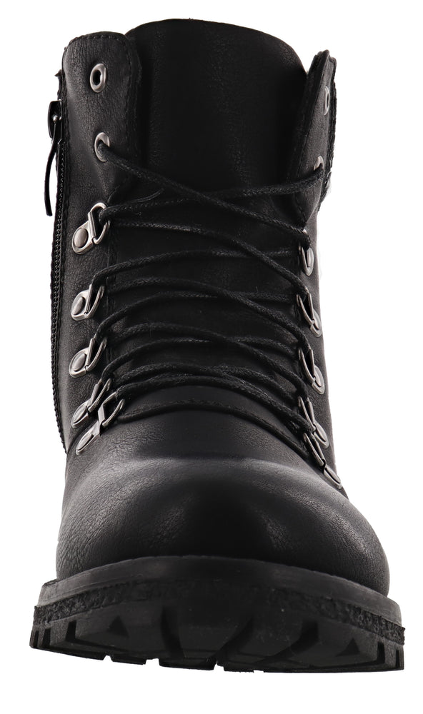 
                  
                    Patrizia Clarris Chunky Heel Combat Boots Women
                  
                