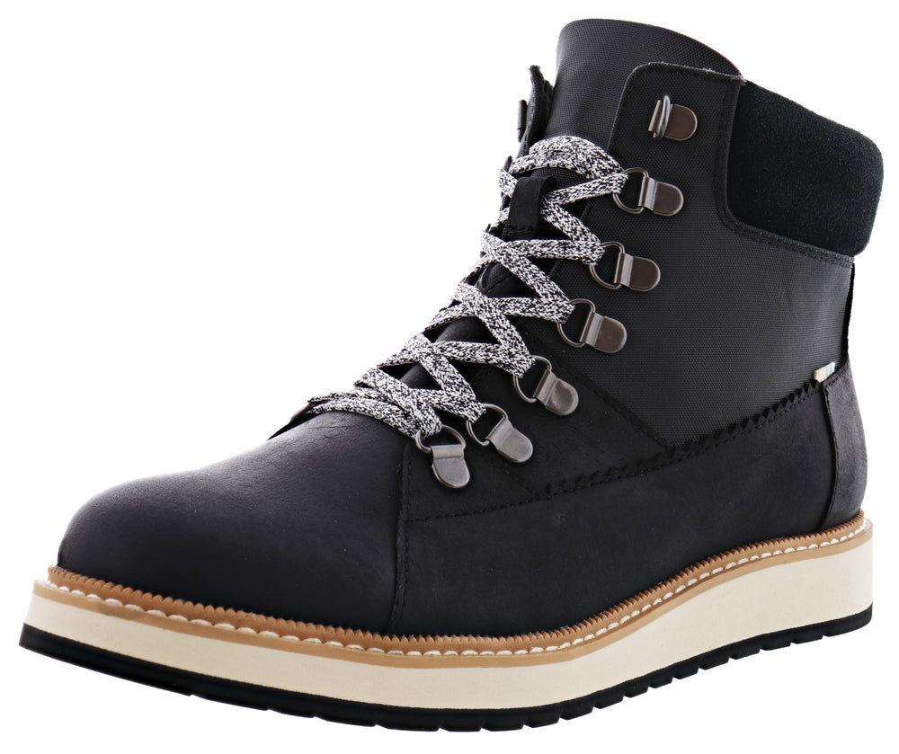 Toms Mesa Lace Up Waterproof Ankle Boots-Women Shoe City