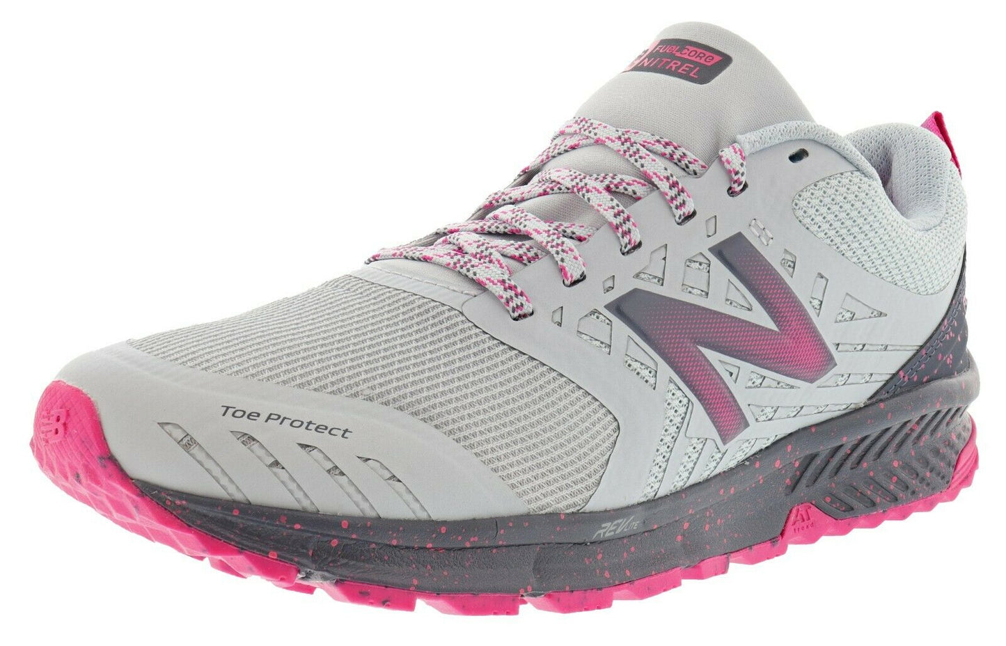 Front of New Balance Nitrel v1 Women's FuelCore Trail Running Shoes